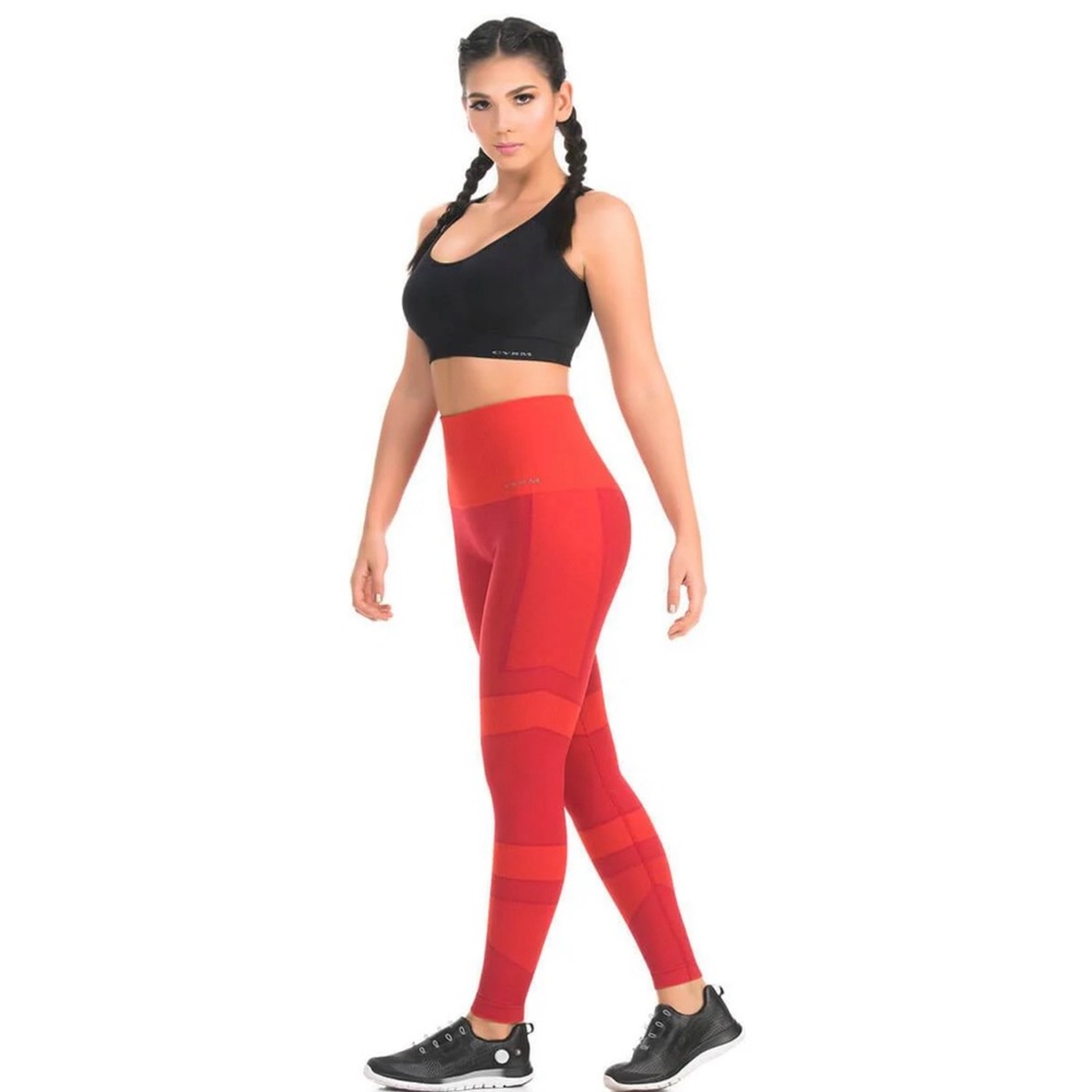 Ultra Compression and Abdomen Control Stripped Fit Legging - Style 935